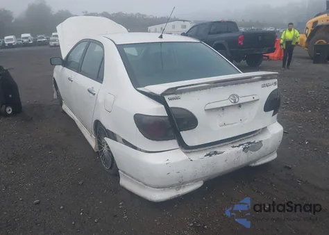 2005 Toyota Corolla S из США, поврежденный, VIN 2T1BR32E85C400667